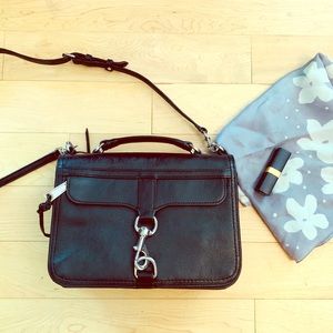 Rebecca Minkoff Crossbody Flap Bag in Black